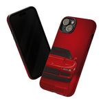 Red NSX Phone Case, 90s JDM Supercar Legend Tough Cover, Mens Gift
