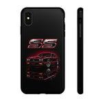Red SS Muscle Car Monte Carlo phone case | Classic Chevy design