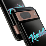 Miami Kendall Pride Retro Script Name Phone Case