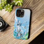 Copy of Silver Butterflies Tough Case | Blue Sky Water Droplets Phone Cover