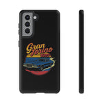 1972 Gran Torino Blue Retro Muscle Car Tough Phone Case Cover