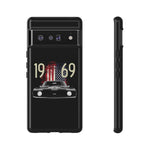 1969 Camaro SS American Flag Tough Phone Case Cover Gift Art