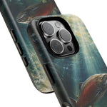 Salmon River Fishing Phone Case, Sunlit Current Cover