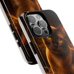 Burmese Golden Sable Portrait Art Tough Phone Case