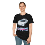 Countach Shirt Retro Synthwave Car T-Shirt 80s Aesthetic Supercar Graphic Tee Vaporwave