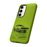 Green Cuda Muscle Car phone case for Gear Heads