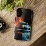 1969 Camaro Fire Ice Muscle Tough Phone Case Cover Gift Art