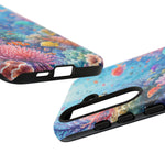 Underwater Coral Reef Phone Case | Colorful Tropical Fish Ocean Scene