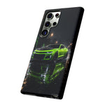 Camaro ZL1 Neon Green Muscle Car phone case | Tough Cover