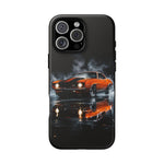 1969 Hugger Orange Camaro Z28 Phone Case, Muscle Car Tough Cover