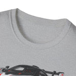 2019 McLaren Senna Sports Car Tee — Triple View Racing Graphic T-Shirt