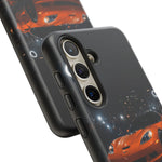 Orange C6 Neon Car Meet Tough Phone Case
