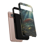 Salmon River Fishing Phone Case, Sunlit Current Cover
