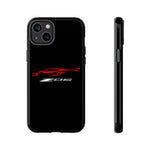 Torch Red C8 Z06 Phone Case for Chevy Fans, Tough Protective Cover
