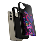 Neon Parrot Cocktails phone case | Tough Cases
