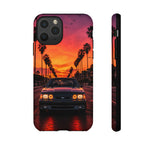Fox Body Mustang Sunset Tough Phone Case - Palm Boulevard Poster