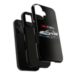 Silver C6 Z06 Phone Case for Chevy Fans, Tough Cover