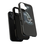 Tarpon Fishing Phone Case, Saltwater Portrait Black Cover, Gift