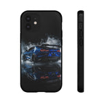 Camaro ZL1 Phone Case, Blue Track Smoke Studio Cover