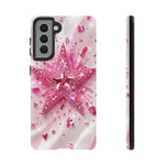 Pink Glitter Star Tough Case | Sparkle Phone Case