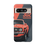 Boss 302 Calypso Coral Mustang Muscle Car Tough Phone Case