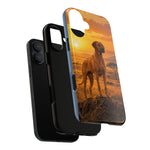 Rhodesian Ridgeback African Savanna Art Tough Phone Case