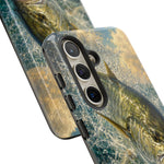 Jack Crevalle Strike Phone Case Saltwater Fishing Gift for Anglers