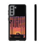 Silverado sunset truck Phone Case | Retro pickup silhouette