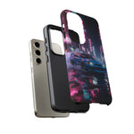 Skyline GT-R Tokyo Rain JDM Night Art Tough Phone Case