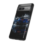 Camaro ZL1 Phone Case, Blue Track Smoke Studio Cover