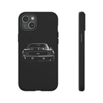 1969 Camaro Black Restomod Front Tough Phone Case Cover Gift