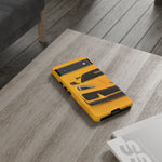 Yellow C8 Corvette Studio Tough Phone Case