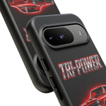 Tri-Power Classic Muscle Car GTO phone case | Retro Automotive Graphic