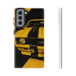 Z28 Yellow Camaro Retro Poster Tough Phone Case