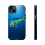 Mahi Mahi Underwater Phone Case, Sunbeam Open Water Cover, Gift