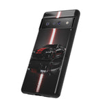 Camaro ZL1 Phone Case, Black Red Racing Stripe Studio Cover, Gift