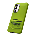 Green Cuda Muscle Car phone case for Gear Heads