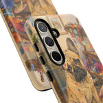 Guilty French Bulldog Phone Case, Confetti Watercolor Cover