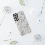 White Marble Pattern Phone Case | Tough Cover