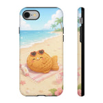 Taiyaki Beach Day Kawaii Tough Phone Case