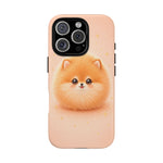 Pomeranian Kawaii Puffball Chibi Pet Dog Art Tough Phone Case