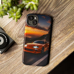 Supra MK4 Orange Touge Night JDM Speed Art Tough Phone Case