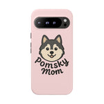 Pomsky Mom Phone Case | Cute Dog Illustration