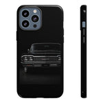 Black 1964 Impala Low-Key Tough Phone Case for Chevy Classic Car Fans