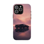 C8 Corvette Silhouette Pastel Horizon Case