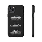 Silver Hakosuka Skyline Classic Sports Car Tough Phone Case for JDM Fans