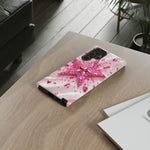 Pink Glitter Star Tough Case | Sparkle Phone Case