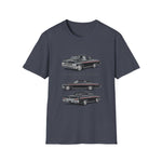 1962 Galaxie 500XL Classic Car T-Shirt | Vintage Coupe Trio Illustration