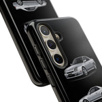 Silver Prelude Sports Coupe Tough Phone Case for JDM Fans