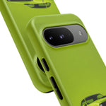 Green Cuda Muscle Car phone case for Gear Heads